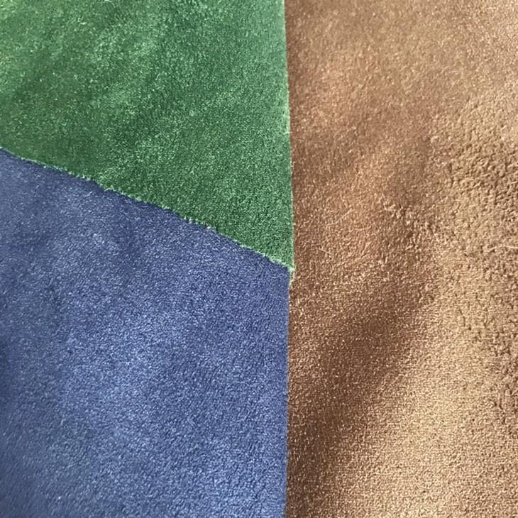 Thick Spandex Suede Leather